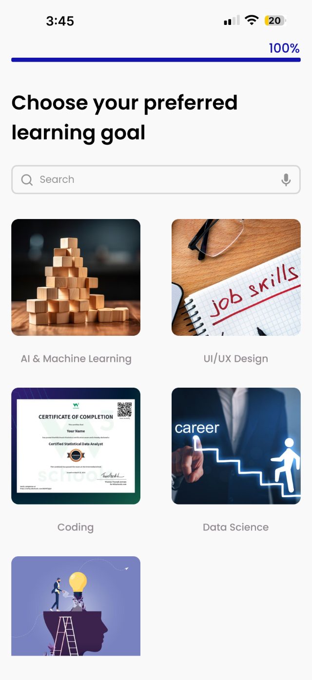 EduFusion — Learning goal