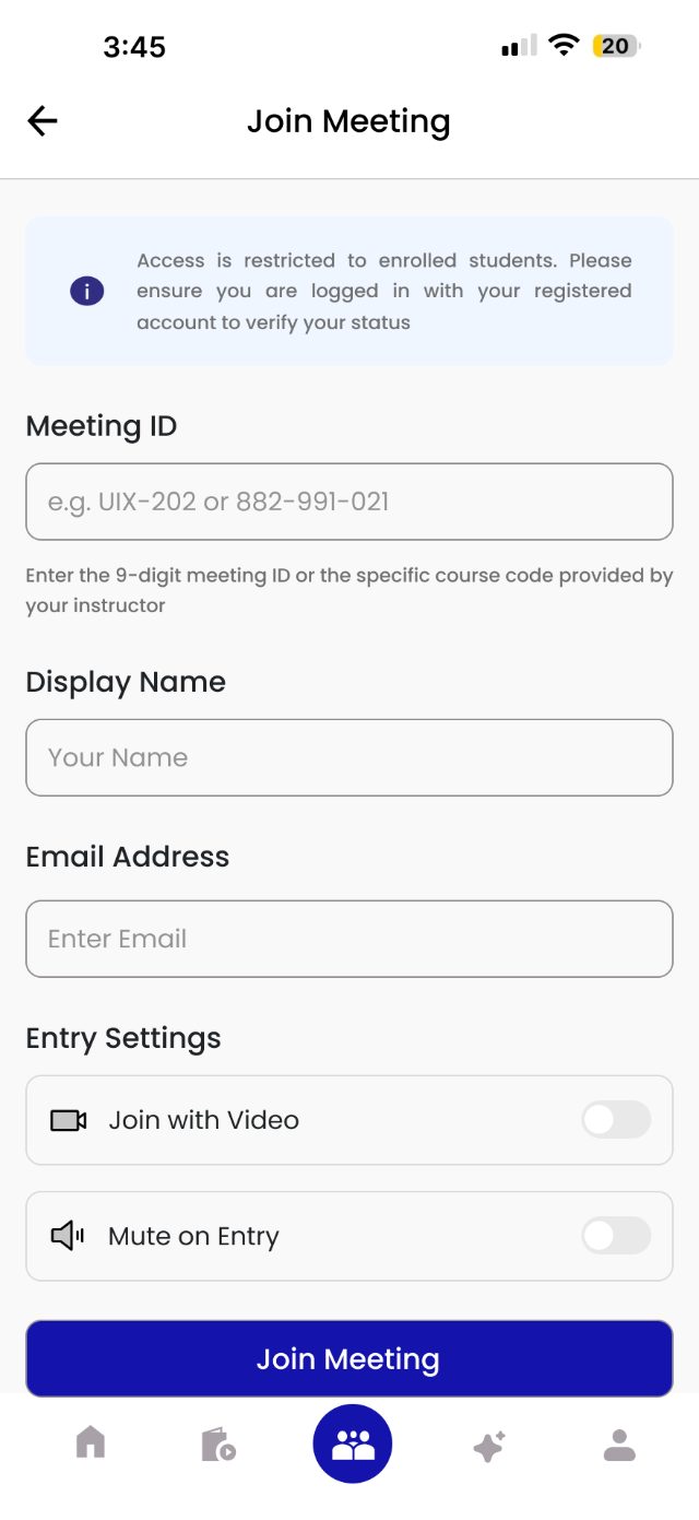 EduFusion — Join meeting