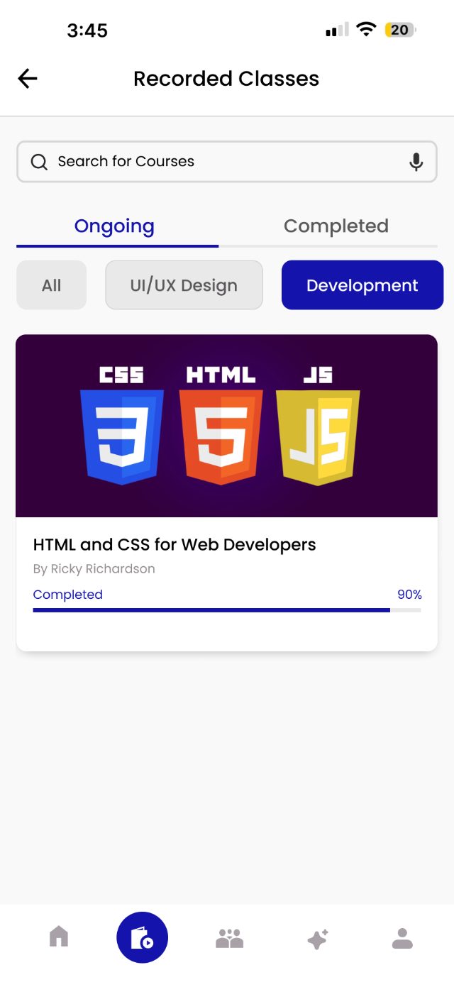 EduFusion — Ongoing · Development