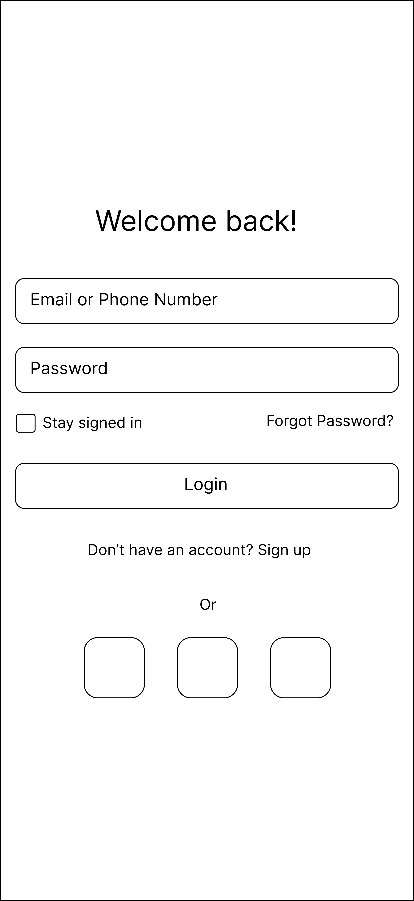 EduFusion Login wireframe