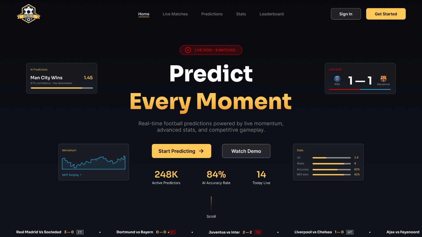 Pulse 90 home — Predict Every Moment