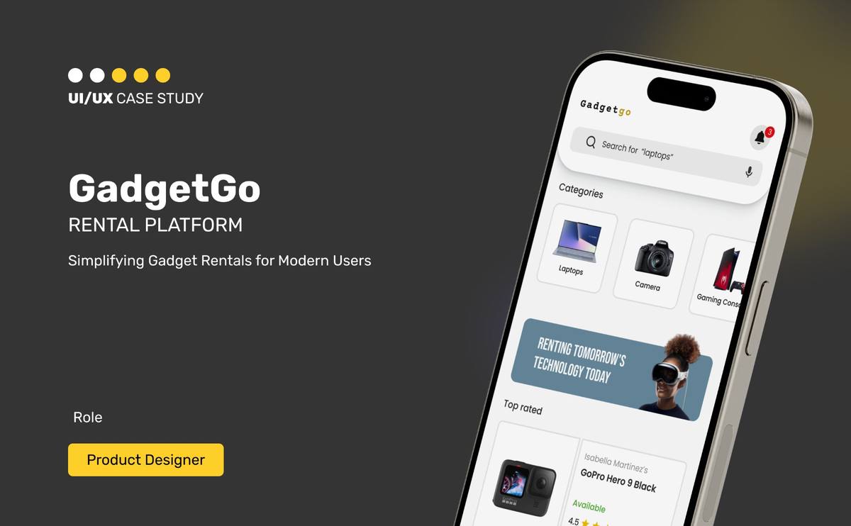 GadgetGo — Gadget Rental Platform