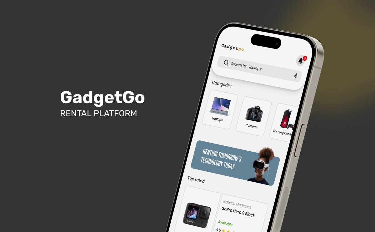 GadgetGo — Interactive Mobile Prototype